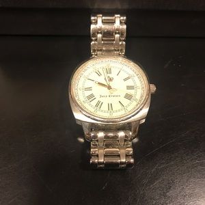 Silver juicy couture watch